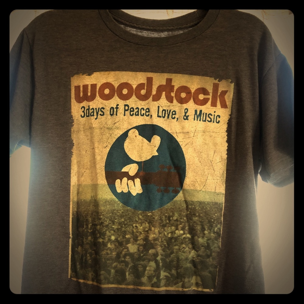 Woodstock t shirt